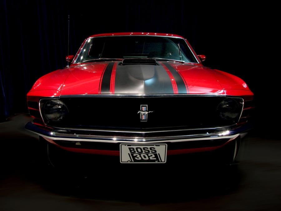  Ford Mustang Boss 302 Red 1970 года  (фото 3 из 4)